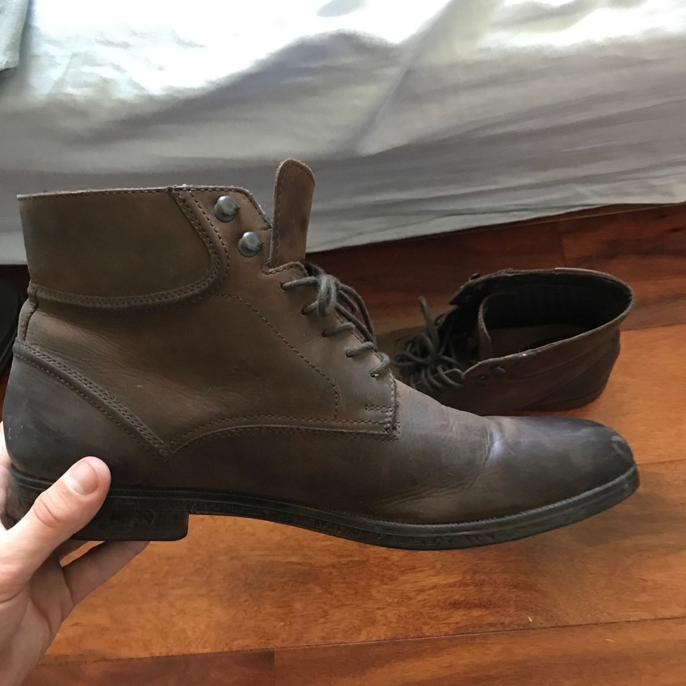 Clark’s lace up boots